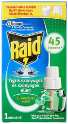Raid Elektromos 45 éjszakás szúnyogirtó eukaliptusz illattal UTÁNTÖLTŐ folyadék 27 ml (5000204880557)