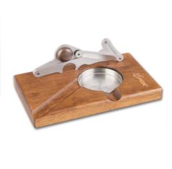 Fox KNIVES asztali szivarvágó hamutartóval, rozsdamentes acél (FOX-45272)