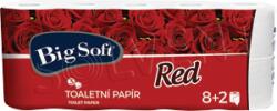  Big Soft toalettpapír 3vr (10 db/fólia) Piros