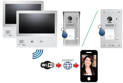 Futura Digital Színes 2 beltéris, WIFI-s videó kaputelefon szett 7 col FUTURA VDK-47121/607/ID/S1 (VDK-47121/607/ID/S1)