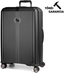 Jump fekete polypropylén négy kerekű nagy bőrönd sg28ex sondo