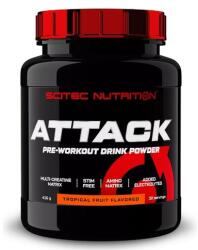 Scitec Nutrition Attack 416g trópusi gyümölcs Scitec Nutrition