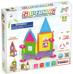 Supermag Projects House 55 db-os mágneses építőjáték (0663)