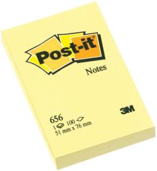 POST-IT Notite adezive Post-it, 51 x 76 mm, 100 file, galben (NOT075)