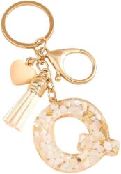 HARAHU Ábécé Kulcstartó - Q/Fehér KP37813