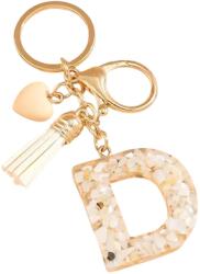 HARAHU Ábécé Kulcstartó - D/Fehér KP37800