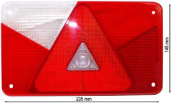 AVC Multipoint V hátsólámpa Búra bal oldali (49269)