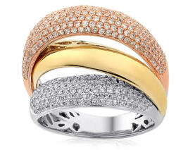 Heratis Forever Gyémánt gyűrű kombinált aranyból 0.970 ct IZBR022