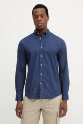 Tommy Hilfiger pamut ing - sötétkék M - answear - 25 990 Ft