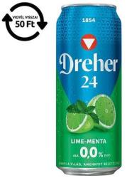 Dreher Alkoholmentes sör DREHER 24 lime-menta 0, 0% 500 ml DRS (C64627) - fotoland