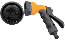 HOTECHE Locsolópisztoly műanyag 8 funkciós szórófejjel soft markolattal Hoteche (371002)