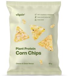 Vilgain Chipsuri de porumb proteice BIO -⁠ chipsuri de porumb prăjite lent în ulei de măsline extravirgin, sursă de proteine vegetale, fără gluten și fără lactoză - vilgain - 34,47 RON