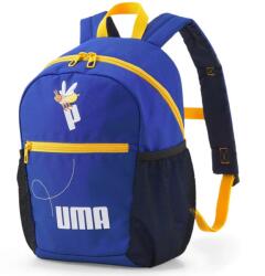 PUMA Small World uniszex hátitáska 13L, lángoló kék-fehér-sárga, S22 (07920301)