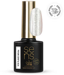 Crystal Nails Sens - Sens Ice Flake Base Gel - White - 10ml - Thf