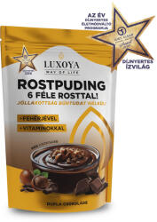 Luxoya - Rostpuding 6 féle rosttal - Dupla csokoládé - 300g