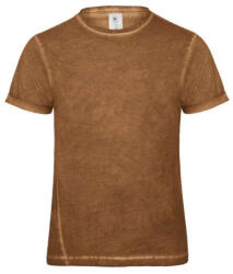 B&C BCTMD70 hidegfestett rövid ujjú férfi póló, Rusty Clash-M (bctmd70rcl-m)