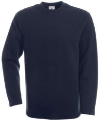 B&C Collection BCWU610 férfi köryakas pulóver, Navy-M (bcwu610nv-m)