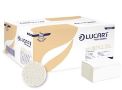  Lucart Easy Beige V 250, V hajtott kéztörlő, 1 rétegű, natúr, 250lap/cs. , 20cs. /krt