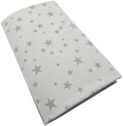  Pamut strech lepedő 60x120-70x140cm - Oliva Csillagok (5999120539307)
