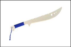  Fa Machete - Fűrészfogas kék (PZ-10148)