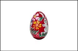  Fa Kézzel festett Húsvéti Piros Tojás 'B (PZ-H0019B)