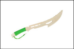  Fa Machete - Rövid pengés zöld (PZ-10154)