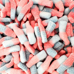 Cukigumi Savanyú Tutti-Fruttis Palackok Gumicukor 100g