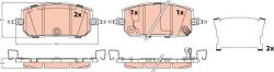 TRW Set placute frana TRW GDB2537 (GDB2537)