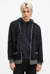 AllSaints kardigán gyapjú keverékből EDGAR - fekete M