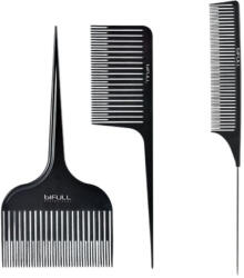 BIFULL Set 3 pieptenii BALAYAGE - NEGRII (BFPEI44559)