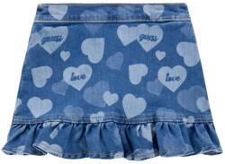 GUESS Деним пола за мини момиче с къдрички и сърца Guess