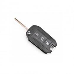 ALM Carcasa cheie telecomanda 3 butoane compatibila Peugeot / Citroen (ALM 260525-13)