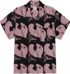 Obey Cămaşă Ambre Woven Ss 181210441 MAV mauve multi