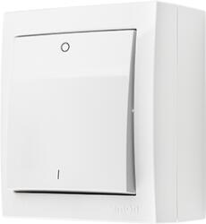 KONTAKT-SIMON Intrerupător bipolar IP44 16A 250V alb (terminale cu șurub) Simon Aquaclick