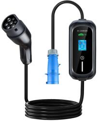 Kramach Plus elektromos autó töltő 7, 4kW, 1x32A, 5m, App