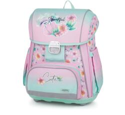KARTON P+P Iskolai hátizsák PREMIUM Flowers (8-93325)