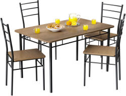 Deuba Set de dining Leo - maro