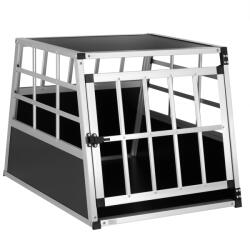 Deuba Cutie de transport pentru caini M - 70x54x51cm