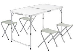 Deuba Set de camping 5 piese - alb