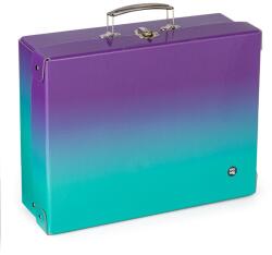 Oxybag Laminált tok négyzet A4 OXY Ombre Purple- blue (6-06224)