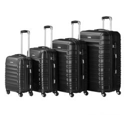 Juskys Set valiza de călătorie Rom - Negru Valiza