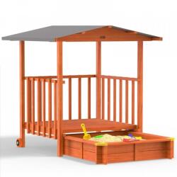 Deuba Cutie cu nisip Merle cu verandă acoperită