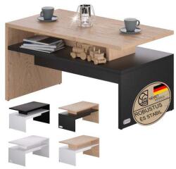 Deuba Măsuță de cafea Sacramento 92x50x47 cm - natur/antracit Masa de cafea