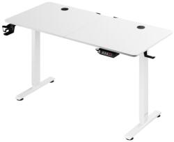 Deuba Birou de birou reglabil pe inaltime alb-140x60x118 cm
