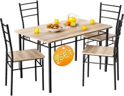Deuba Set de dining Leo - stejar
