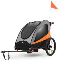 Kinderkraft Nava 3in1 kerékpáros utánfutó, Sunny Orange