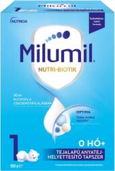 Milumil Nutri-Biotik Optima 1 tejalapú, anyatej-helyettesítő tápszer 0