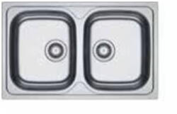 Franke Chiuveta Inox Incorporabila Franke, SKX 620/80, 800x500 mm, inox lucios, 101.0712. 335 (101.0712.335) Chiuveta