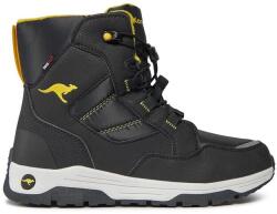 KangaROOS Kenguruk gyerek csizma, 301088899, Ekobőr/Textil, 36 EU, Fekete (0000301088899_36)