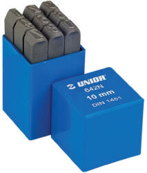 Unior Set poansoane cifre Unior 642NPB, 6mm (UN620941)